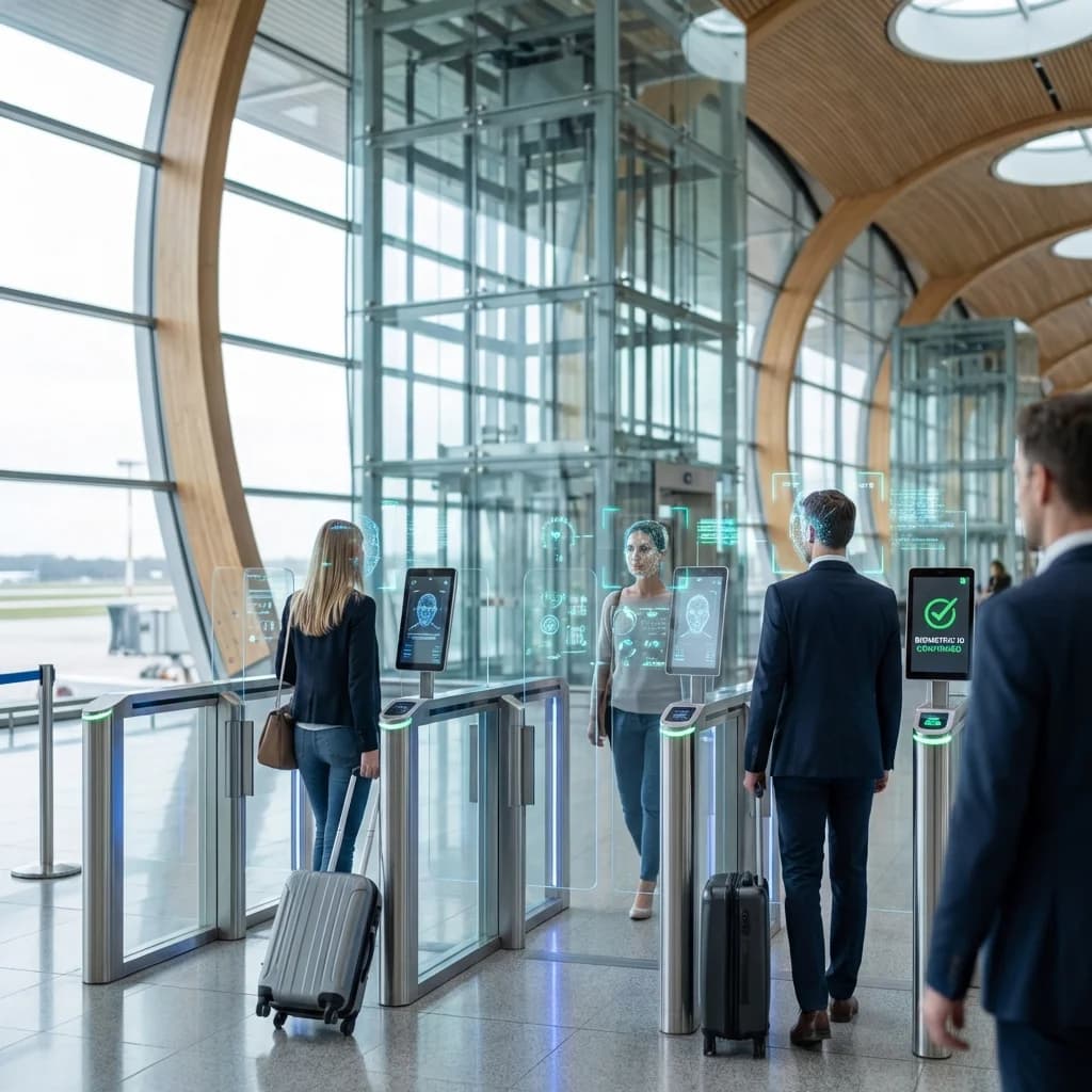 Airport Biometric Passenger Flow
