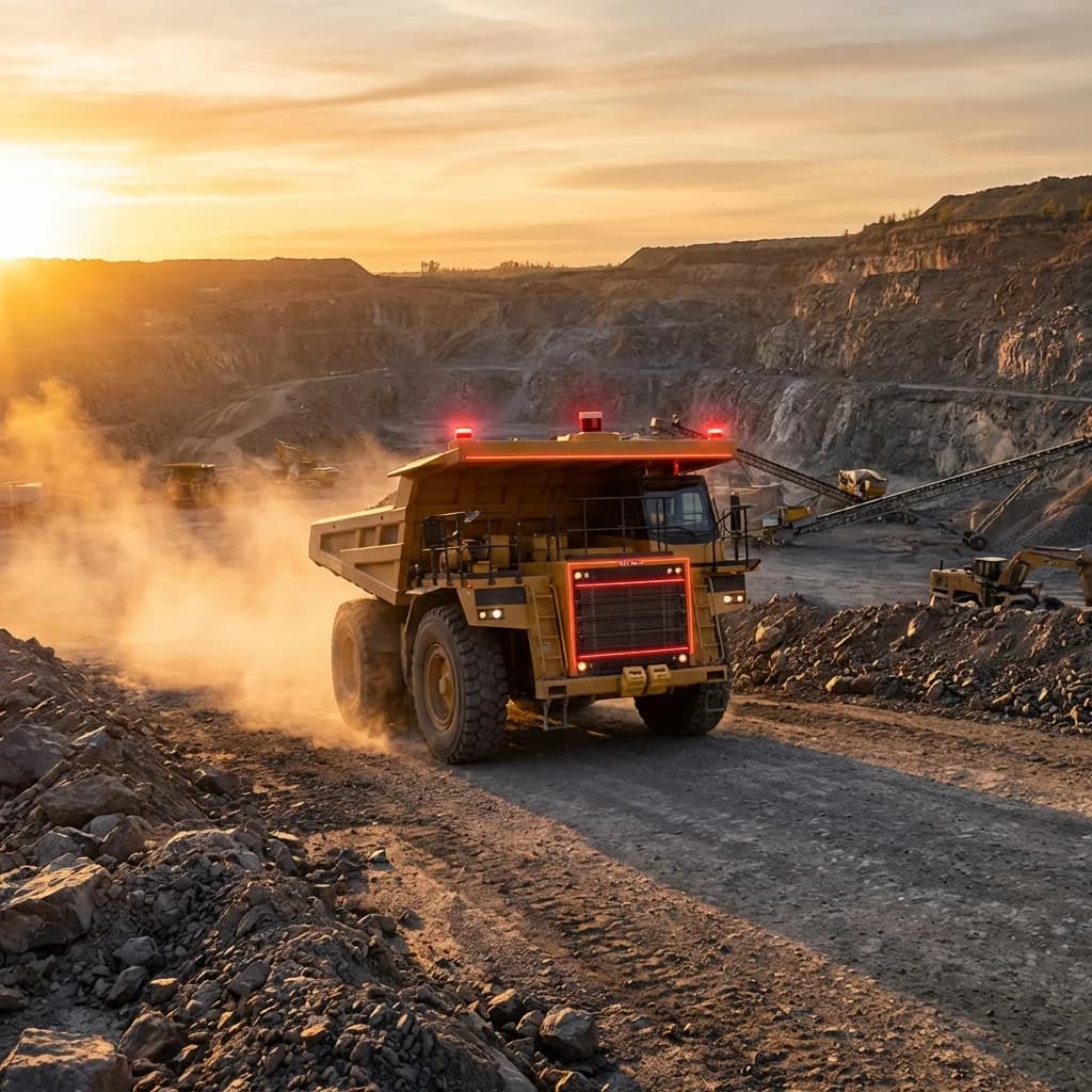Autonomous Mining Truck Fleet