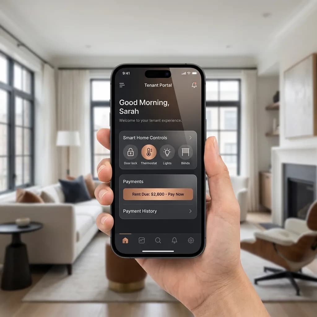 Tenant Experience Super-App — Case study cover image