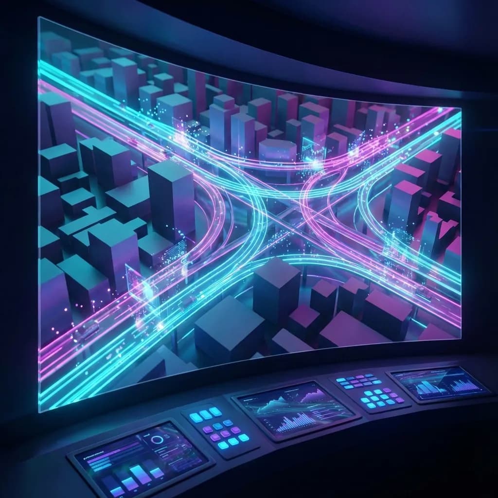 City-Wide Traffic Digital Twin — Case study cover image